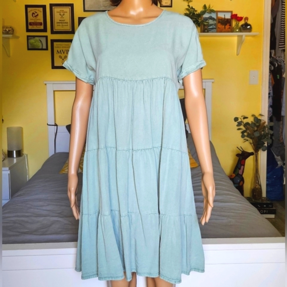 Veveret Babydoll Mini Dress - Picture 11 of 13
